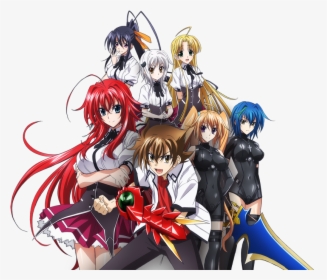 High School Dxd New - Harem Anime Highschool Dxd, HD Png Download, Transparent PNG