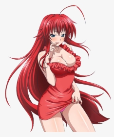 Highschool Dxd Rias Png , Png Download - Anime Girls Highschool Dxd, Transparent Png, Transparent PNG