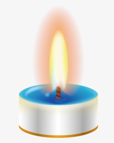 Candle Euclidean Vector Flame - Candle, HD Png Download, Transparent PNG
