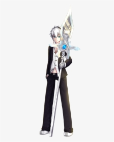 High School Dxd Wiki - Elsword Ain Richter Fanart, HD Png Download