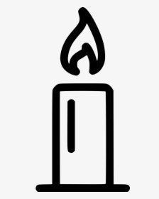 Candle Fire Burning, HD Png Download, Transparent PNG