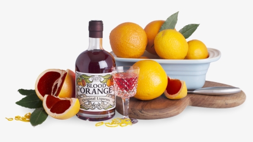 Transparent Blood Orange Png - Glass Bottle, Png Download, Transparent PNG