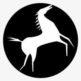 Transparent Rearing Horse Png - Emblem, Png Download, Transparent PNG