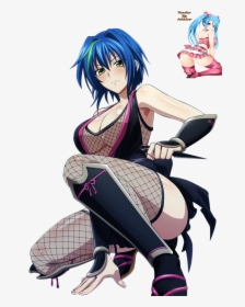 Render Highschool Dxd Xenovia Hyper Sexy Ninja By Arihirokushinada - Sexy Nipple And Breast Of Dxd Rias Plug With Irina, HD Png Download, Transparent PNG