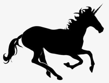 Animal, Creature, Fictional, Horse, Mythical - Running Unicorn, HD Png Download, Transparent PNG