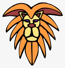 Lion Mane Mugs , Png Download - Lions Fierce Cartoon, Transparent Png, Transparent PNG