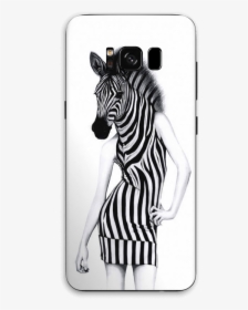 Party Zebra Skin Galaxy S8 - Party Zebra, HD Png Download, Transparent PNG