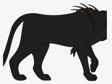 Panther Clipart Body - Masai Lion, HD Png Download, Transparent PNG