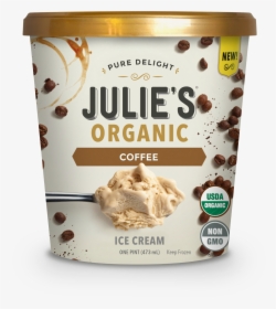Julie S Ice Cream Cookies And Cream , Png Download - Julie's Organic Ice Cream, Transparent Png, Transparent PNG