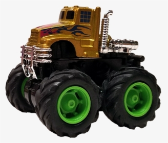 Dc106 Mini Monster Truck Gold Ang - Tractor, HD Png Download, Transparent PNG