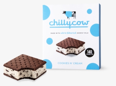 Cookies N - Chilly Cow Brownie Batter Bar, HD Png Download, Transparent PNG