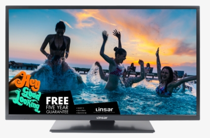 Linsar 32led800 32 Inch Dvd Television - Pool Party, HD Png Download, Transparent PNG