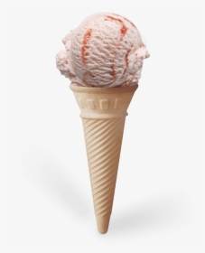 Cone Strawberry 1340 X1340 - Transparent Ice Cream Scoop, HD Png Download, Transparent PNG