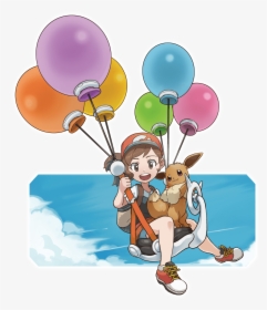 Pokemon Lets Go Eevee Fly, HD Png Download, Transparent PNG