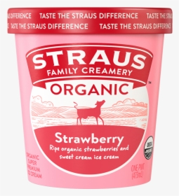 Strawberry Ice Cream Pint, HD Png Download, Transparent PNG