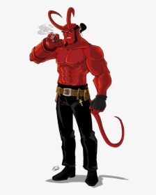 So Tieflings Are Basically Hellboy, HD Png Download, Transparent PNG