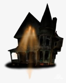 Halloween House Clip Art - Transparent Haunted House Png, Png Download, Transparent PNG