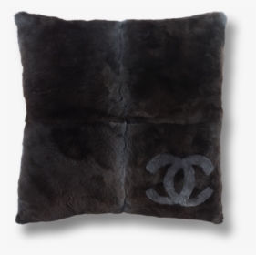 Chanel Fur Pillow - Cushion, HD Png Download, Transparent PNG