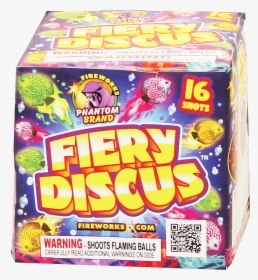 200 Gram Firework Repeater Fiery Discus - Phantom Fireworks, HD Png Download, Transparent PNG