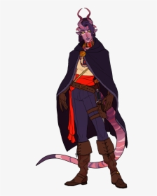 “shail Vakoth, My Tiefling Warlock For A D&d Campaign - Tiefling Warlock Male, HD Png Download, Transparent PNG