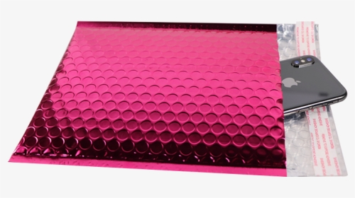 Bubble Mailer Pink, Kraft Paper Bubble Mailer Black - Mat, HD Png Download, Transparent PNG
