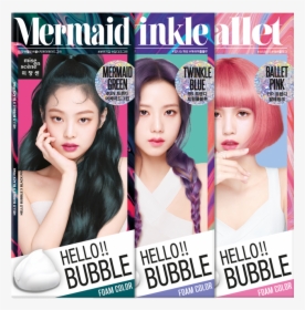Hello Bubble Hair Dye Blackpink, HD Png Download, Transparent PNG