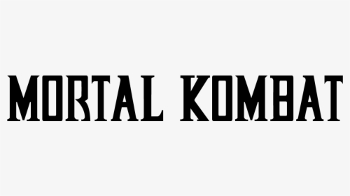Mortal Kombat - Mortal Kombat Tipografia, HD Png Download, Transparent PNG