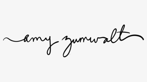 Amy Zumwalt Photographers - Calligraphy, HD Png Download, Transparent PNG