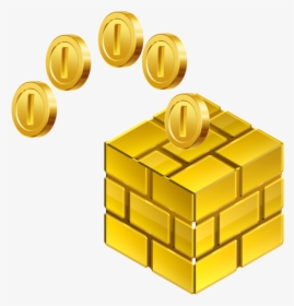 Gold Blocks Png, Transparent Png, Transparent PNG