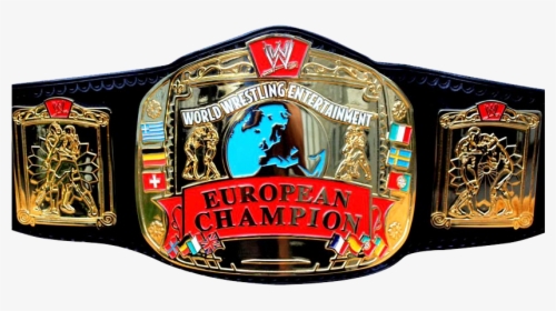 Wwe European Championship - Wwe European Champion Png, Transparent Png, Transparent PNG