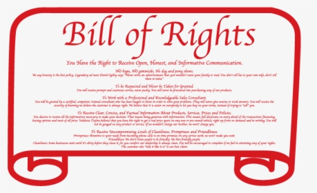 Valdosta Toyota Bill Of Rights Image - Orange, HD Png Download, Transparent PNG