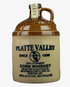 Platte Valley Corn Whiskey Jug - Platte Valley Corn Whiskey, HD Png Download, Transparent PNG
