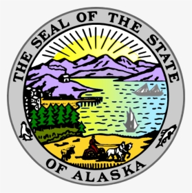 Seal Of The State Of Alaska Wooden Plaque - Seal Of State Of Alaska, HD Png Download, Transparent PNG