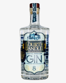 Bottle Of Fourth Handle Coastal American Gin, HD Png Download, Transparent PNG