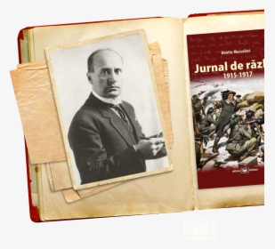 Benito Mussolini - Jurnal De Razboi, HD Png Download, Transparent PNG
