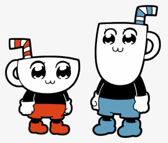 Collection Of Free Cuphead Transparent Moonshine Download - Pop Team Epic Outline, HD Png Download, Transparent PNG