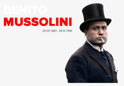 Benito Mussolini - Gentleman, HD Png Download, Transparent PNG