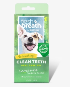 How To Use Fresh Breath By Tropiclean Oral Care Gel - Dog Toothpaste, HD Png Download, Transparent PNG