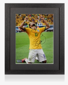 Digital Photo Frame - Neymar Brazil 2014 World Cup Celebration, HD Png Download, Transparent PNG