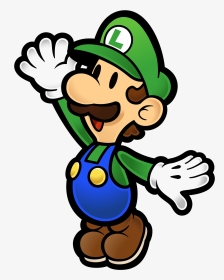 Super Paper Mario Luigi, HD Png Download, Transparent PNG