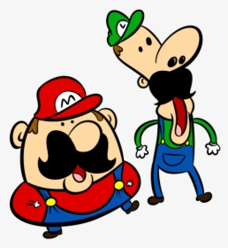 Marios - Cartoon, HD Png Download, Transparent PNG