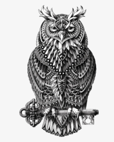 Great Horned Owl Sticker, HD Png Download, Transparent PNG