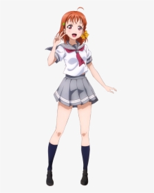 Takami Chika - Anime Girl School Uniform, HD Png Download, Transparent PNG
