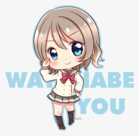 Lovelive Watanabe You Version - Love Live Sunshine You Chibi, HD Png Download, Transparent PNG