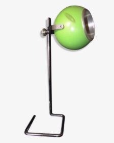 Lamp In Chrome Metal Ball Green Vintage - Fruit, HD Png Download, Transparent PNG