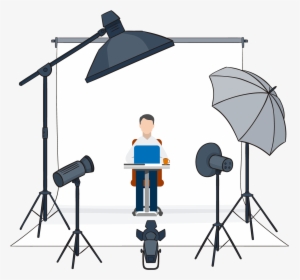 Man At Desk Video Marketing Services - Photography, HD Png Download, Transparent PNG