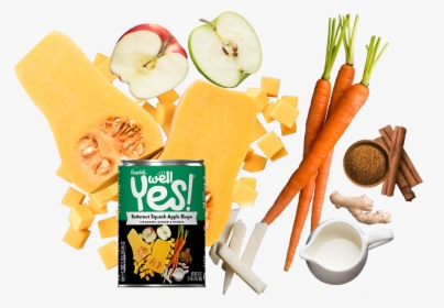 Well Yes Butternut Squash Apple Bisque - Diet Food, HD Png Download, Transparent PNG