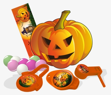 Halloween Piece Bip Toy Ⓒ - Halloween Pumpkin Png Candy, Transparent Png, Transparent PNG