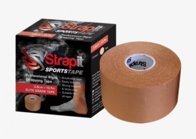 Strapit 38mm Professional Sports Strapping Tape - Brown Strapping Tape, HD Png Download, Transparent PNG