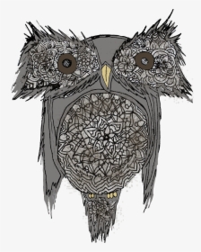 Western Drawing Steampunk Transparent Png Clipart Free - Eastern Screech Owl, Png Download, Transparent PNG